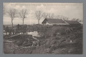 Flood in Zeeland on March 12, 1906