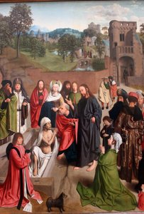 The Resurrection of Lazarus by Geertgen Tot sint Jans