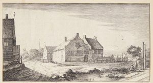 Courthouse in Ouderkerk aan de Amstel by Geertruyt Roghman