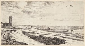 Landscape by the Zuiderzee by Geertruyt Roghman