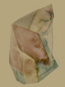Abstract Watercolor Layers by Gemma Bardot