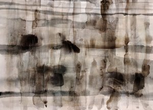 Flowing Neutral Abstract by Gemma Bardot