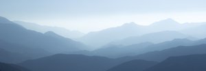 Misty Blue Mountains