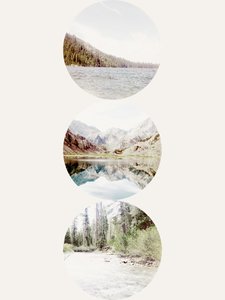 Mountain Lake Forest Stream