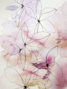 Soft Watercolor Flowers