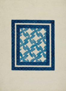 Patchwork Quilt by Genevieve Sherlock