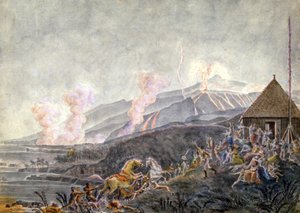 Panic During the Eruption of Piton de la Fournaise