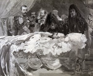 Death of Tsar Alexander III