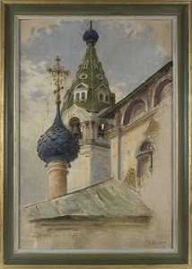 The Archangel Michael Church in Kostroma, 1910