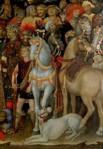 Adoration of the Magi (Detail) by Gentile da Fabriano
