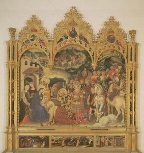 Adoration of the Magi Altarpiece by Gentile da Fabriano