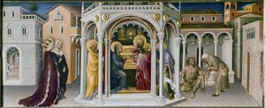 Altarpiece of the Adoration of the Magi (detail) by Gentile da Fabriano