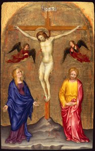 The Crucifixion by Gentile da Fabriano