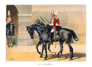 The 1st Life Guards, c1890