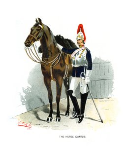 The Horse Guards, c1890 by Geoffrey Douglas Giles