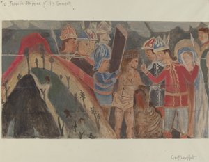 Station of the Cross No. 10: Jesus is Stripped of His Garments