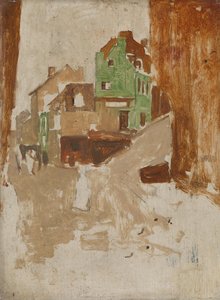 Street in Montmartre by Georg-Hendrik Breitner