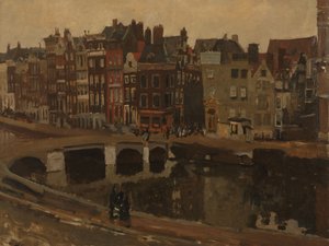 The Rokin by Georg-Hendrik Breitner