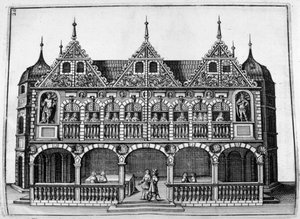 Chateau Design, 1664 by Georg Andreas Bockler