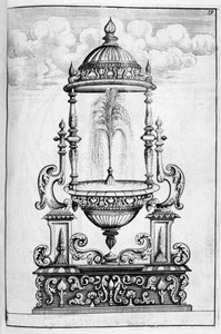 Fountain Design by Georg Andreas Bockler