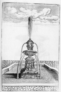 Fountain Design, 1664 by Georg Andreas Bockler