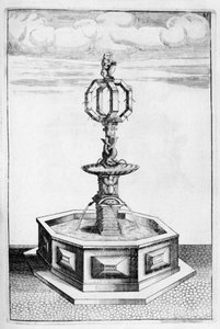 Fountain Design, 1664 by Georg Andreas Bockler