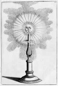 Sun Ornamental Fountain Design by Georg Andreas Bockler