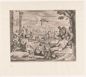 Bacchanal by Georg Andreas Wolfgang