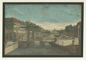 View of the Bierkade in The Hague