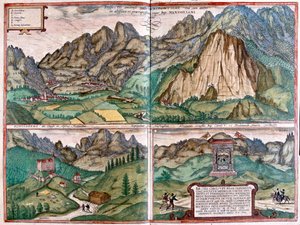 Inn Valley, Schlossberg, The cave of Emperor Maximilian I, Austria - in 