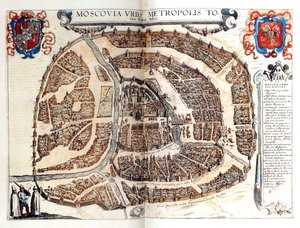 Map of Moscow