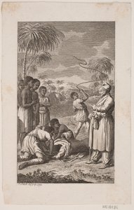 Black Slave Being Whipped by Georg Christian Schule
