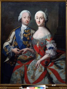 Portrait of Grand Duke Pyotr Feodorovich (later Peter III of Russia)