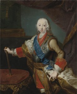 Portrait of the Tsar Peter III of Russia 1728-1762