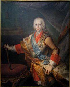 Portrait of Grand Duke Peter Fedorovich (Later Emperor Peter III)