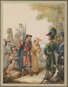 Cossacks and Kalmyks
