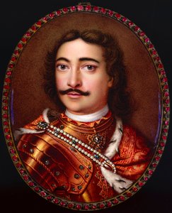 Portrait of Emperor Peter I the Great by Georg Friedrich Dinglinger