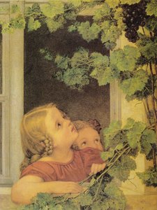 Children at the Window by Georg Friedrich Kersting