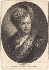Johann Melchior Dinglinger by Georg Friedrich Schmidt after Antoine Pesne