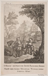 Illustration to Don Quixote by Georg Haas