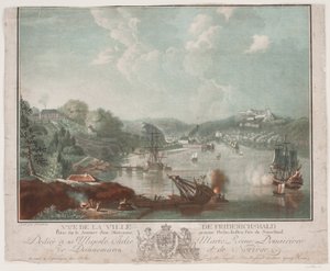 View of the City Frederikshald by Georg Haas
