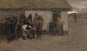 The Blacksmith, c.1881-84 by Georg Hendrik Breitner