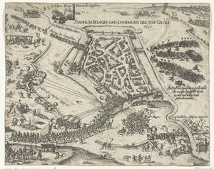 Siege of Grol by Frederick Henry, 1627 by Georg Keller