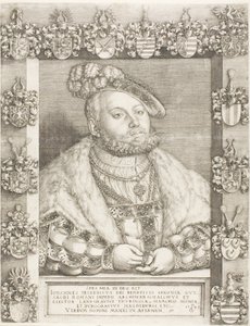 Elector John Frederick the Magnanimous of Saxony by Georg Pencz
