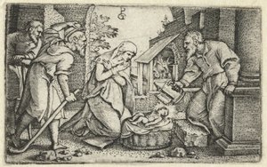 Birth of Christ and Adoration of the Shepherds