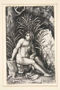 Procris and Cephalus, from the Series The Greek Heroines by Georg Pencz
