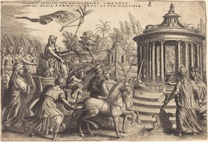 The Triumph of Chastity by Georg Pencz