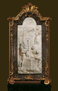 Christ and the Samaritan Woman by Georg Raphael Donner