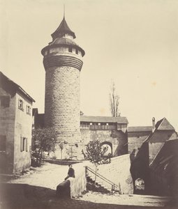 The Round Tower and Fortress in Nuremberg, c. 1852 by Georg Schmidt