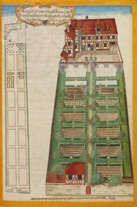 The Nuremberg Residence and Garden of Magdalene Pairin by Georg Strauch